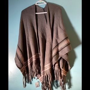 Grey and Pink Cardigan